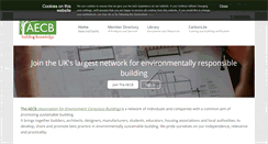 Desktop Screenshot of aecb.net